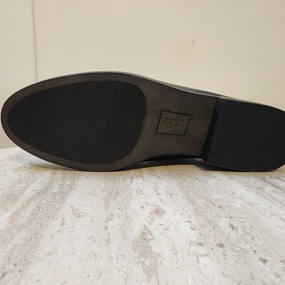 Soul Naturalizer Respect Chelsea Booties Black Faux Leather 8M - A049 - Picture 6 of 11